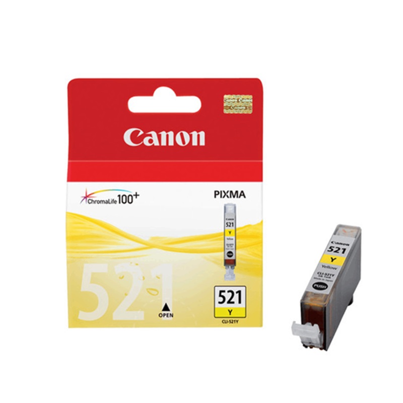 Canon Ink Cartridge 521 Yellow