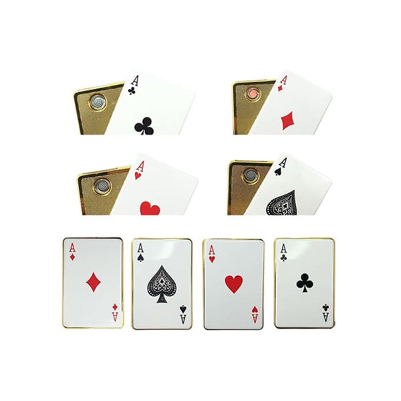 Electric Lighter, USB Charged Electronic, Card Shape – 15008