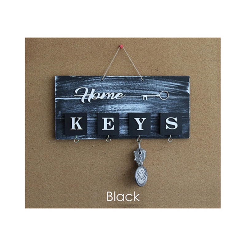 Key Holder, Wooden Holder, Key Holder, Wooden Made, Colored Wood – 15241