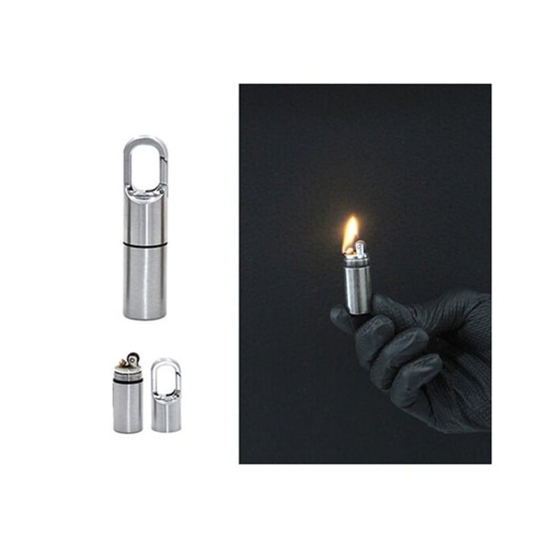Lighter, Gasoline Match Lighter, Metal Lighter, Keychain Lighter – 15010