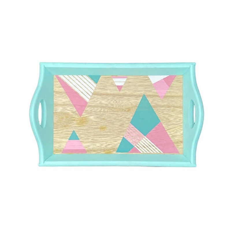 Wooden Mini Trays with Handles – 15758