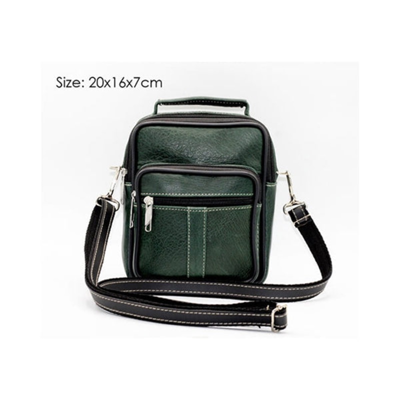 Cross Bag, Wristband Handbag, Suitable for Men and Women, Leather Material – 15030