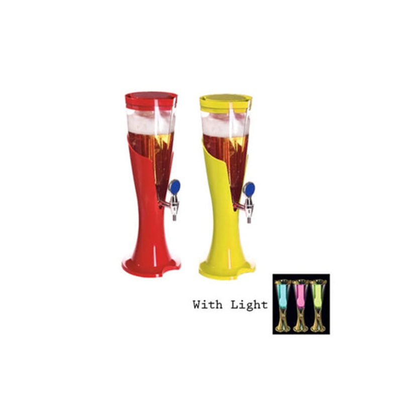 Drinking Tower with Light, Liquor Accessories Can be Loaded with 1.5 L Drinks – 13448