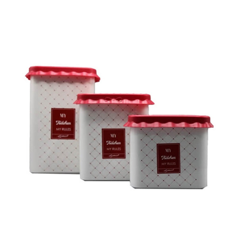 Food Storage, Set of 3 Pieces – 15789