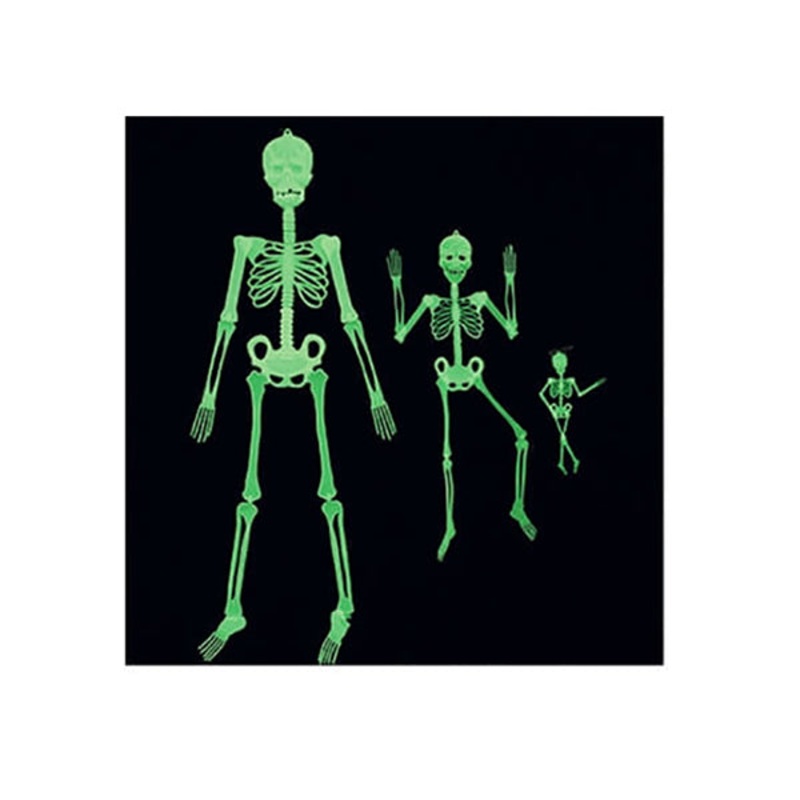 Glow In The Dark Skeleton, Skeleton Game, Halloween Game, Wall Decoration – 12005