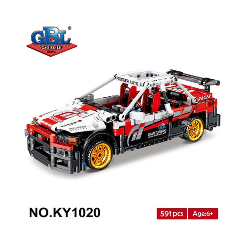 KAZI, GBL, BOZHI KY1020 Mechanical Engineer: Nissan GT-R R34 Ares Return Racing Cars Block – 15857