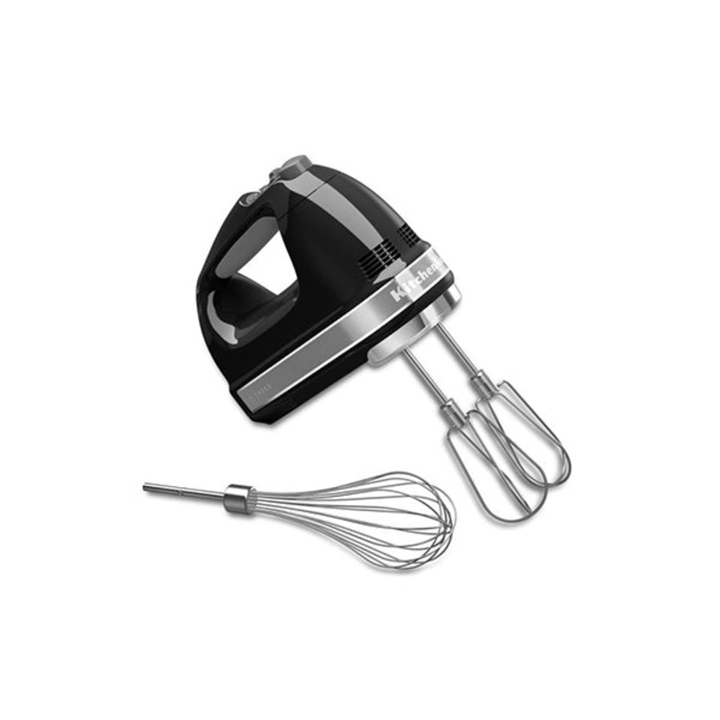 KitchenAid 5KHM7210EOB, 7-Speed Hand Mixer