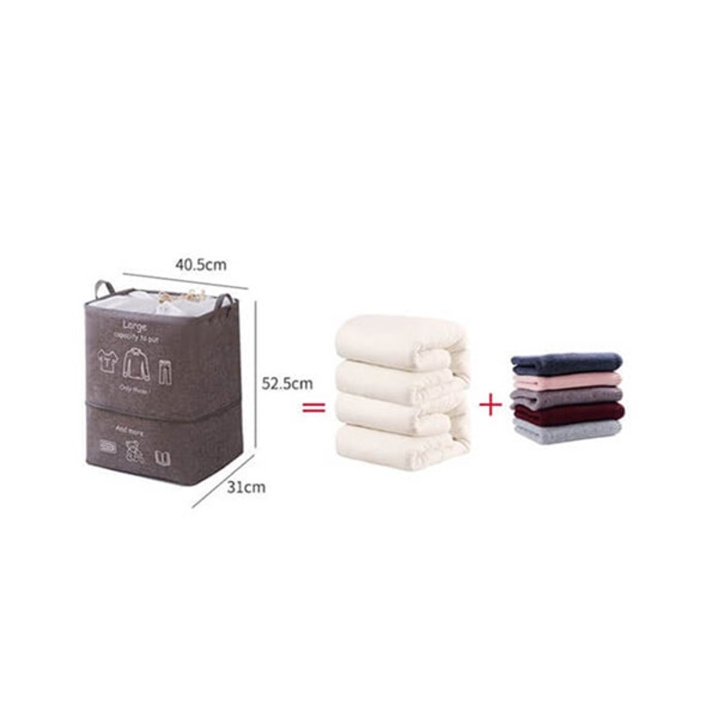Laundry Bag, Laundry Bag For Clothes and Other Usage, High-quality Basket With Handle – 13811