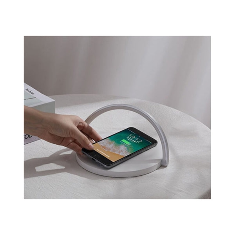 Light with Wireless Charger, High-quality Circular Desk Light Ring with Wireless Charger for Mobile – 13785