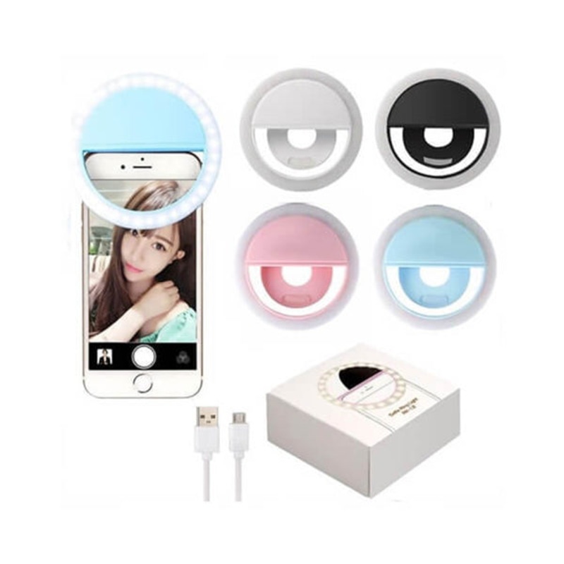 Mini Ring Light for Mobile for Selfies, More Beauty, Phone Clips, Photography Light, Make Up Photography – 13849
