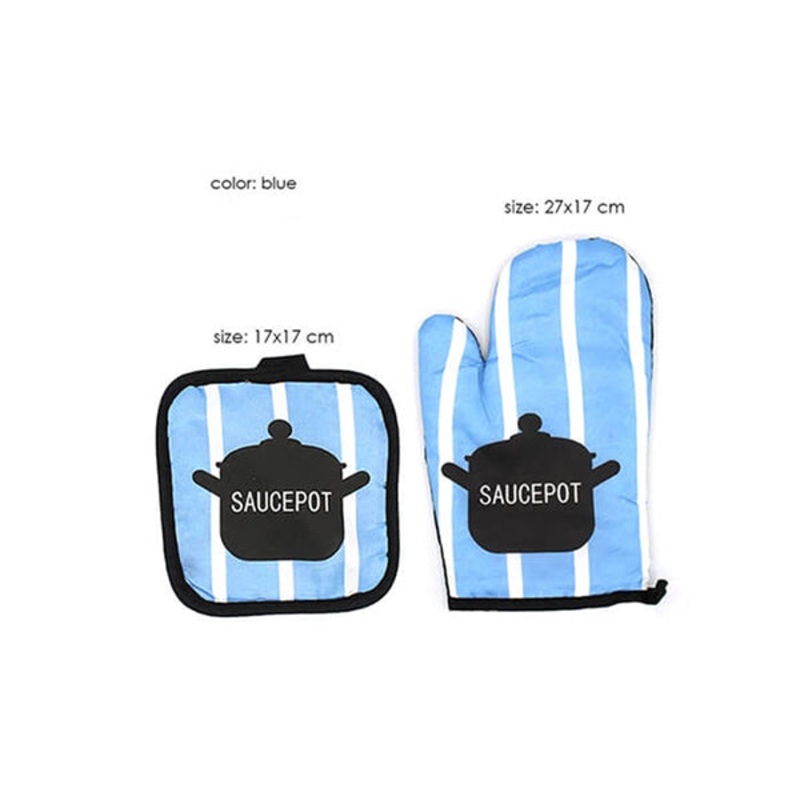Oven Glove and Pot Holder Set High-quality Set of 2Pcs – 14526