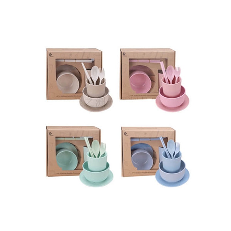 Wheat Plate Set, Wheat Products for Kids – 15656