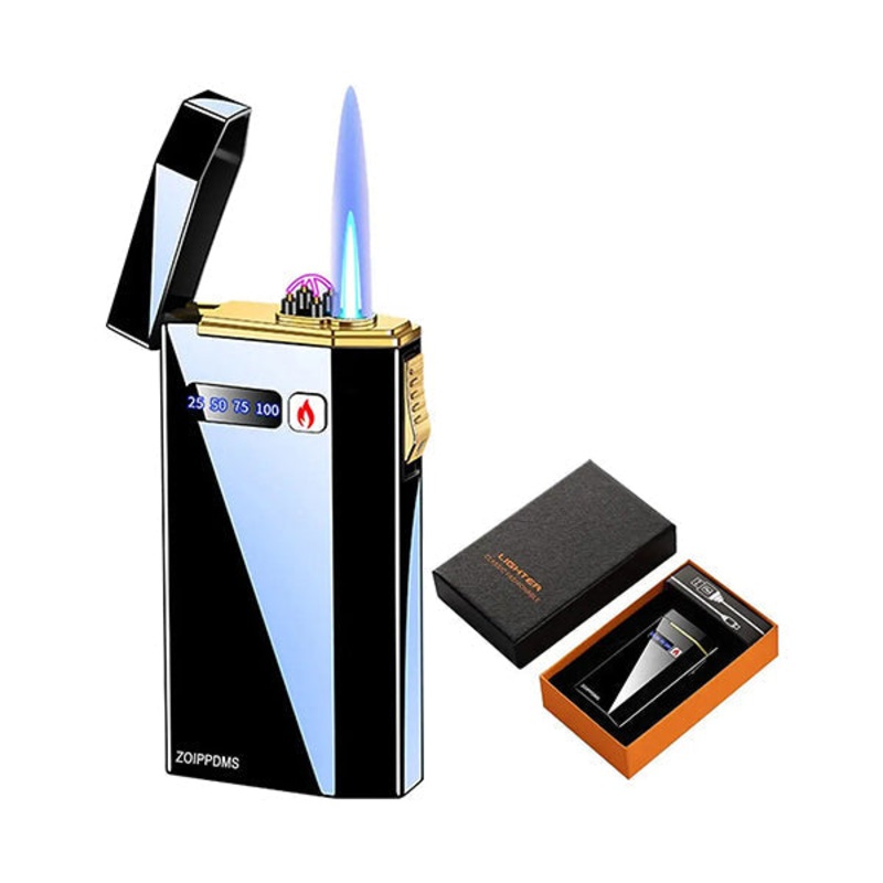 2 in 1 Electric Lighter and Jet Flame Torch Refillable Butane – 98617