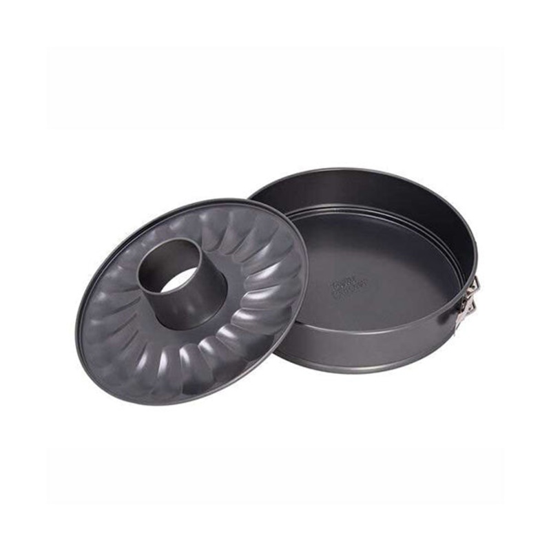 Betty Crocker, BC1040 Springform Pan with 2 Bases and Lock 24cm