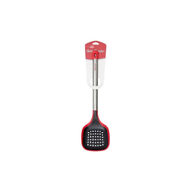 Betty Crocker, BC4066, Silicone Slotted Colander SS Handle