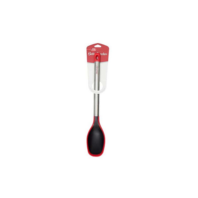 Betty Crocker, BC4071, Silicone Solid Spoon /SS Handle