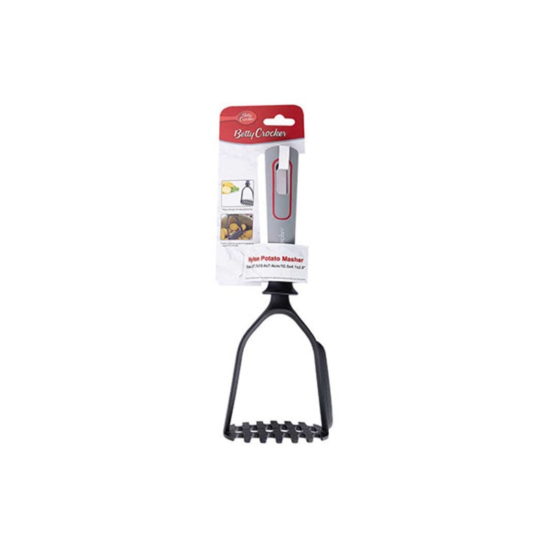 Betty Crocker, BC4106, Nylon Potato Masher with TPR Handle
