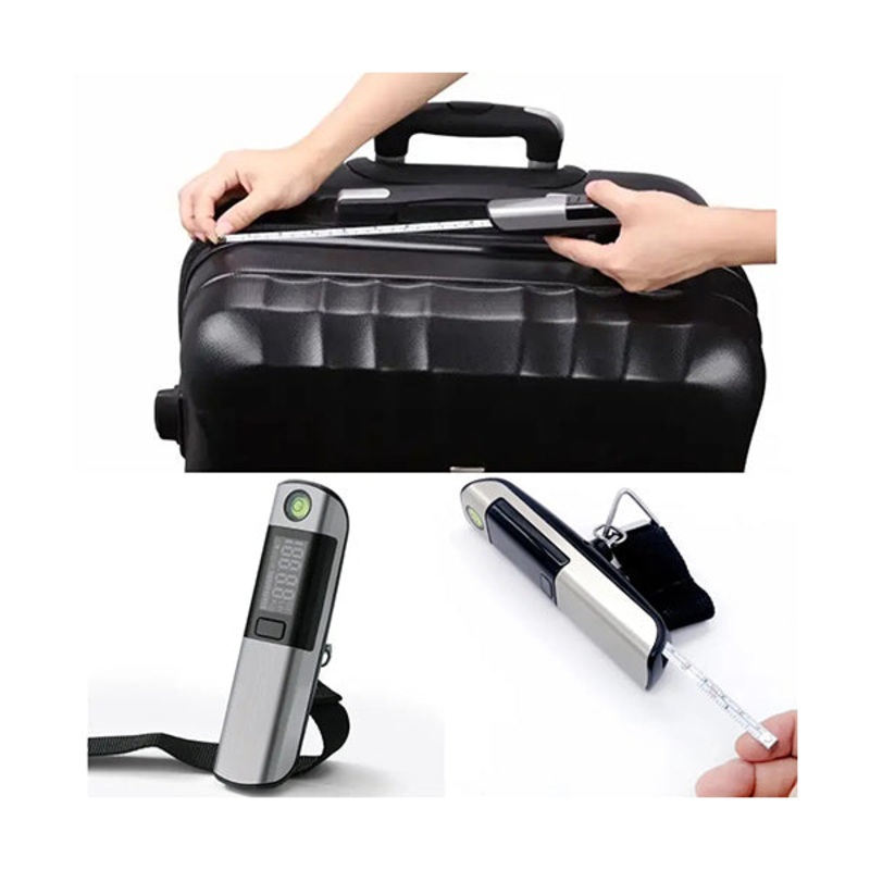 Constant Digital Luggage Scale with Measuring Tape 50KG – 12193
