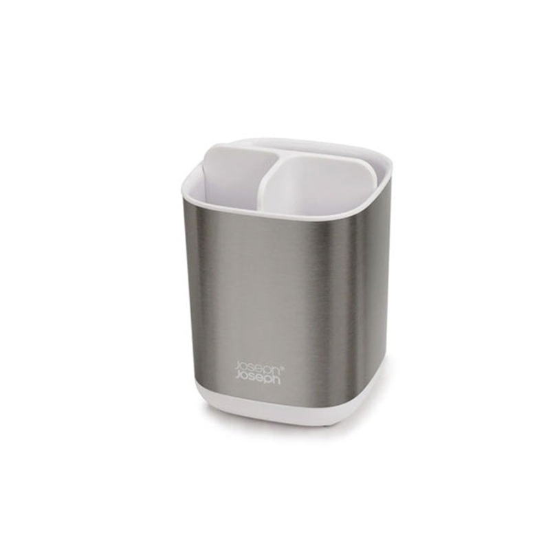 Joseph Joseph, 70530, EasyStore Steel Toothbrush Holder