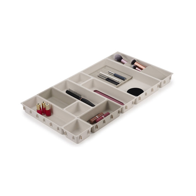 Joseph Joseph, 75010, Viva 12-Piece Makeup Drawer Organiser Set