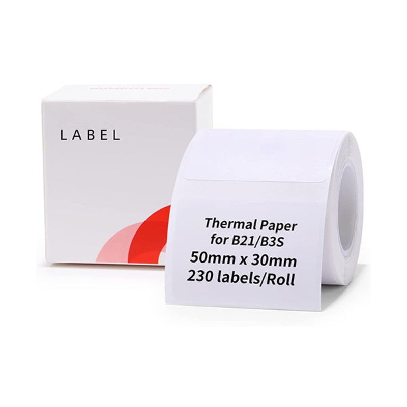 Niimbot, Thermal Label Paper 50*30 – 230 White – T50*30 for B1/B21/B3S Models