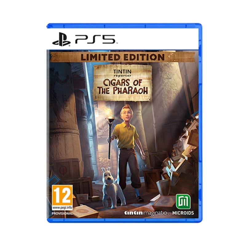 Tintin Reporter The Cigars of The Pharaoh, Limited Edition – PS5