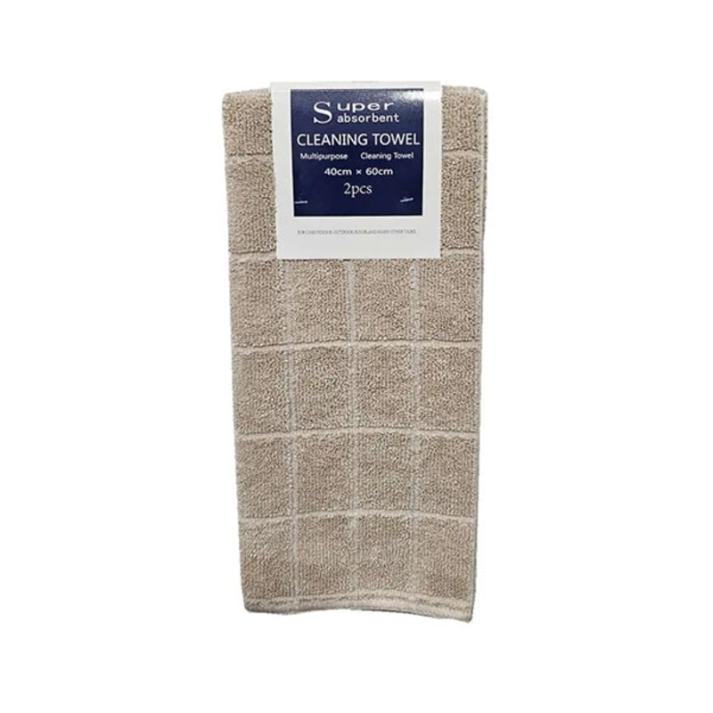 2-Piece Microfiber Towels, 4060 cm – 12090