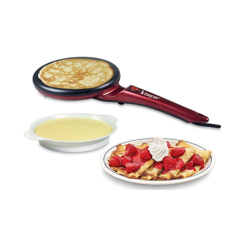 Beper, Crepe Maker, BT.710Y|Red|Brand New