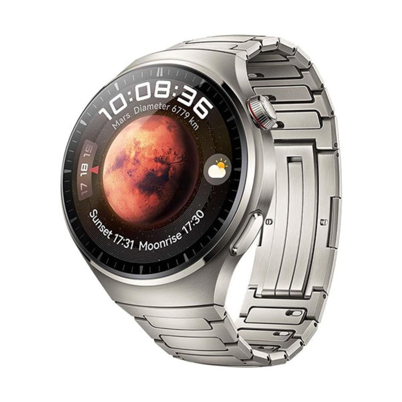 HUAWEI, Watch 4 Pro, Space-Class Titanium Alloy case and Sapphire 7-Parameter Health Quick Check