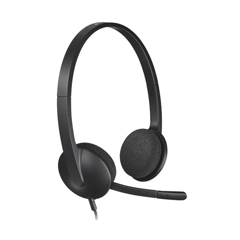 Logitech H340 USB Computer Headset with Digital Audio – 981-000475