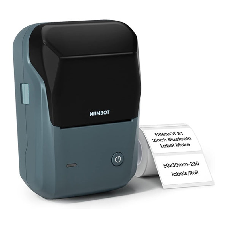NIIMBOT B1 Label Maker Machine, Thermal Label Printer Easy to Use for Office, Home, Business, 2 Inch Label Maker