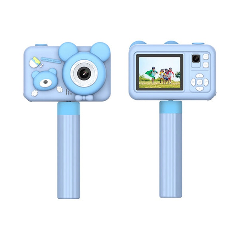 Porodo, Kids Digital Camera with Tripod Stand 26MP 1080P 400mAh