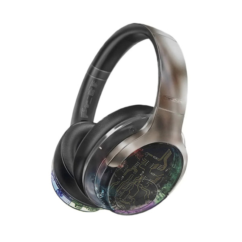 Promate, Transtune ANC Wireless Headphones With RGB – TRANSTUNE
