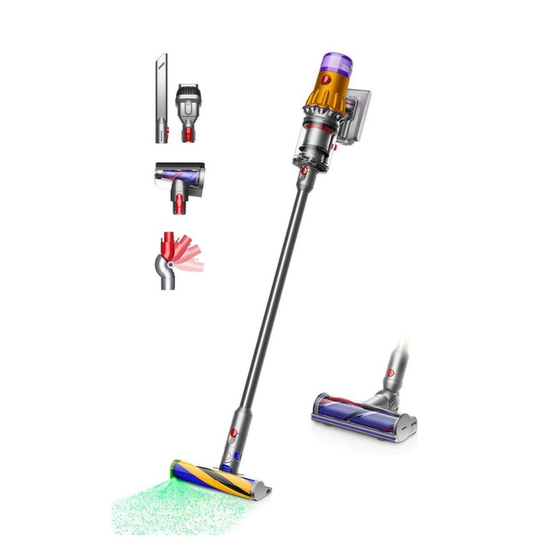Dyson V12 Detect Slim Absolute Cordless Vacuum Cleaner 448884-01, with 2 Years Official Channel Warranty