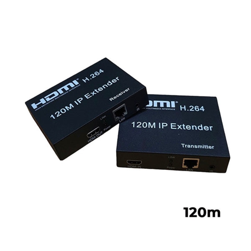Hay-tech HDMI Extender 120m|Black|Brand New