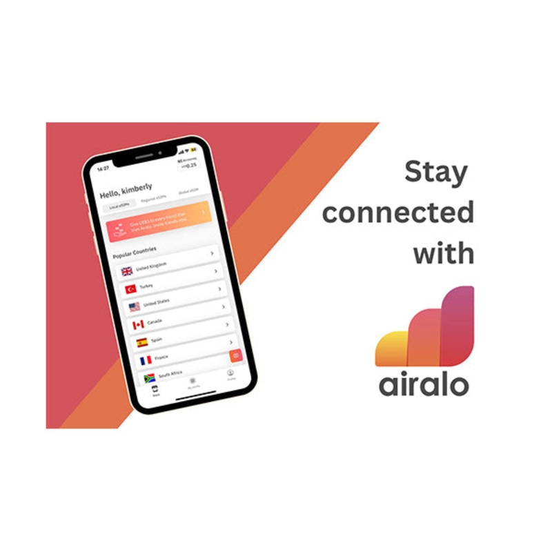 Airalo eSIM 50 USD  Global Access in 200+ Countries and Territories