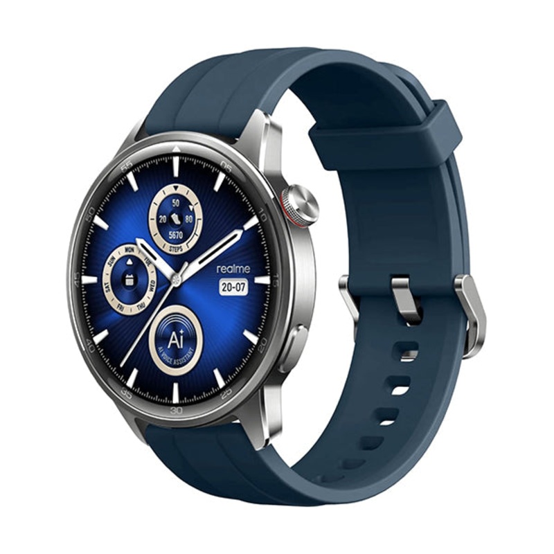 Realme Watch S2, 1.43 AMOLED Display, IP68 Dust & Water Resistance, Customisable Watch Faces, AI Customised Health Tracking, Super AI Engine & Upto 20 Days Battery Smartwatch