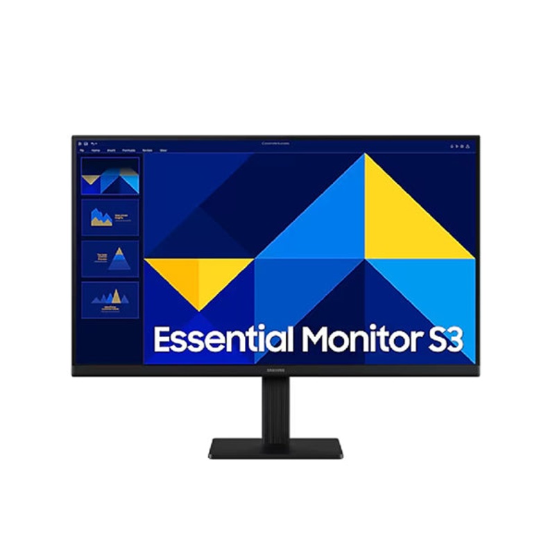 Samsung 24 IPS Essential Monitor S3 100Hz D-Sub, HDMI FHD – LS24D300GAMXUE