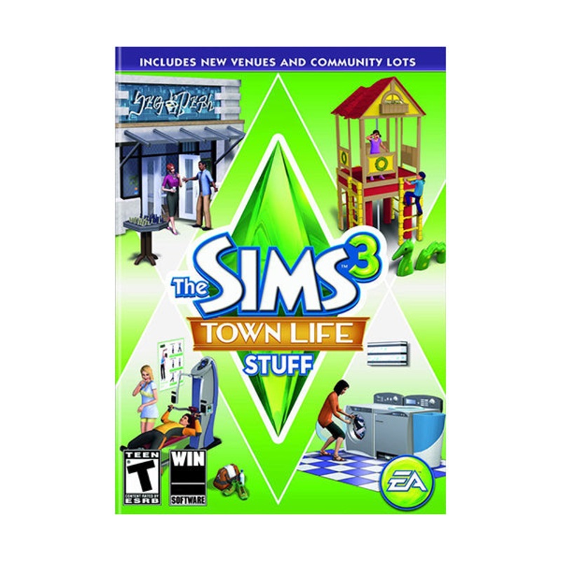 The Sims 3 Town Life Stuff EA Key Global
