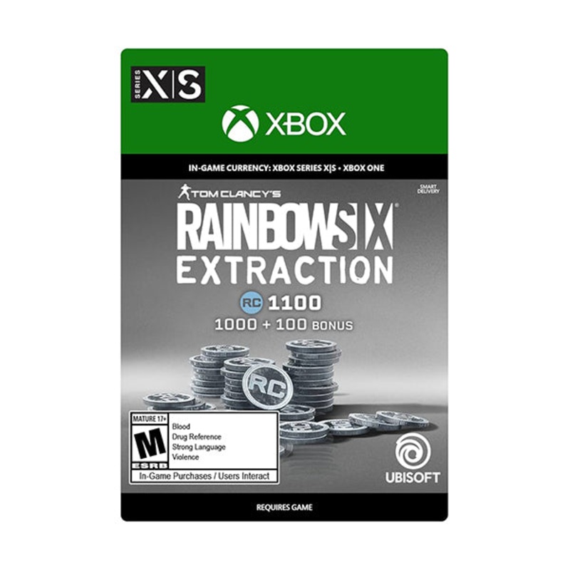 Tom Clancy’s Rainbow Six Extraction: 1,100 REACT Credits – Xbox
