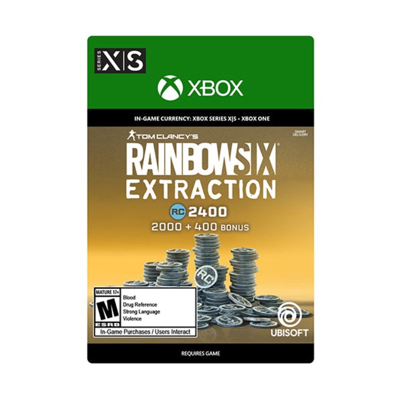 Tom Clancy’s Rainbow Six Extraction: 2,400 REACT Credits – Xbox