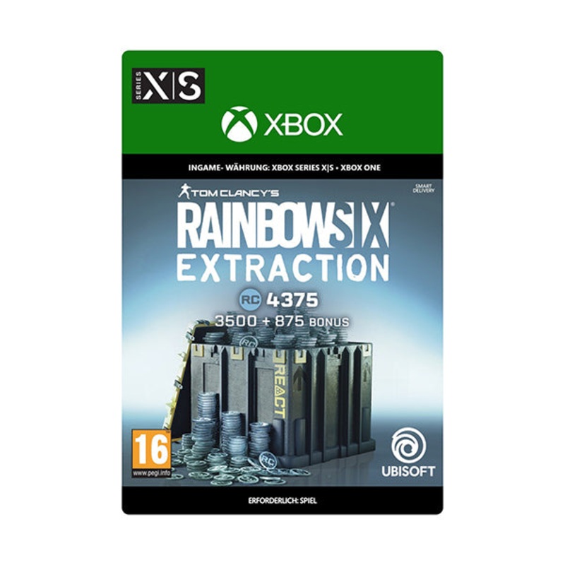Tom Clancy’s Rainbow Six Extraction: 4,375 REACT Credits – Xbox