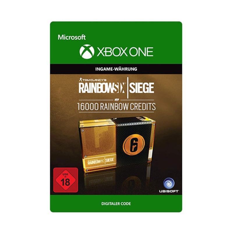 Tom Clancy’s Rainbow Six Siege Currency Pack 16000 Rainbow Credits – Xbox