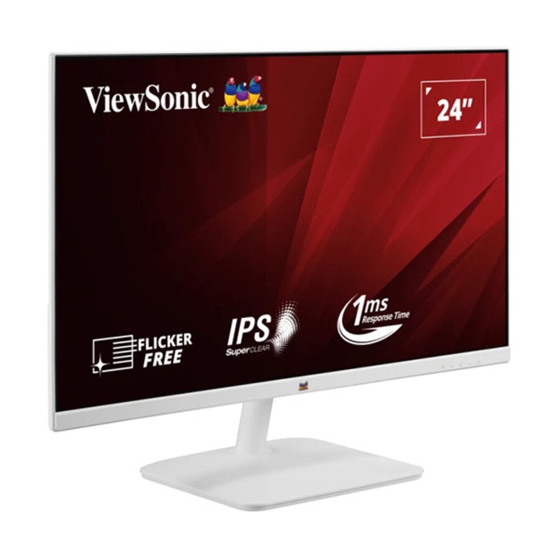 ViewSonic VA2432-H-W 24 1080p IPS Monitor with Frameless Design