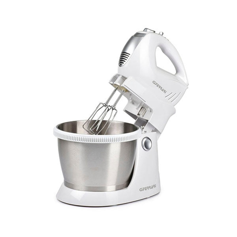 G3Ferrari G20058, Bravomix Kit Hand Mixer with Stainless Steel Bowl