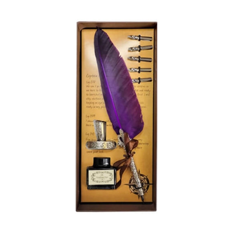 Retro Vintage Feather Pen – 16008