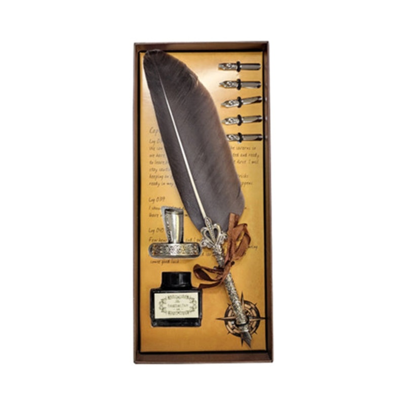 Retro Vintage Feather Pen – 16014