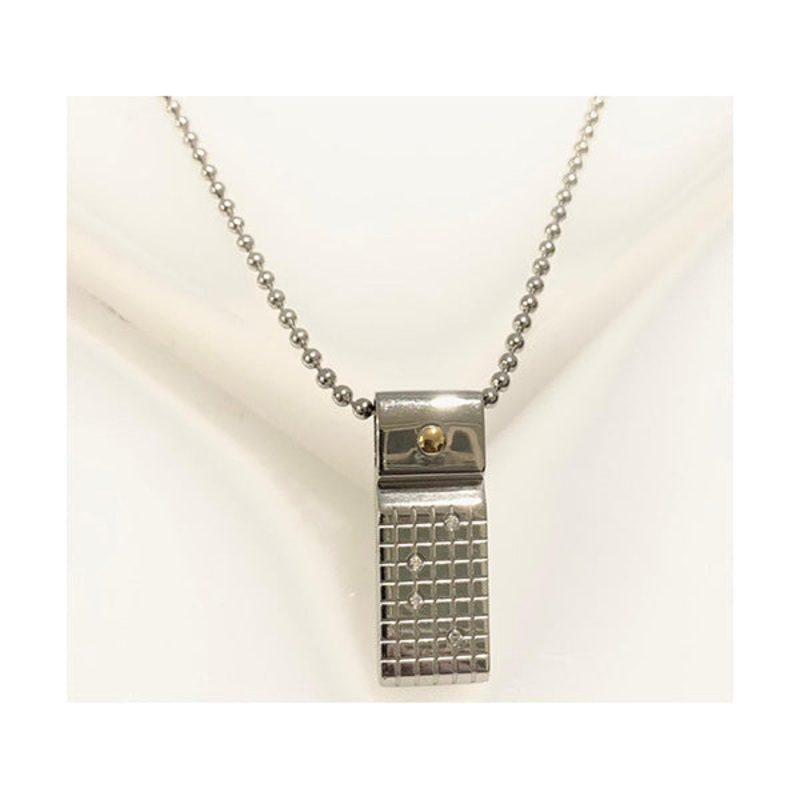 Stainless Steel Necklace Accessory, 316L, for Men – Stagcza4a
