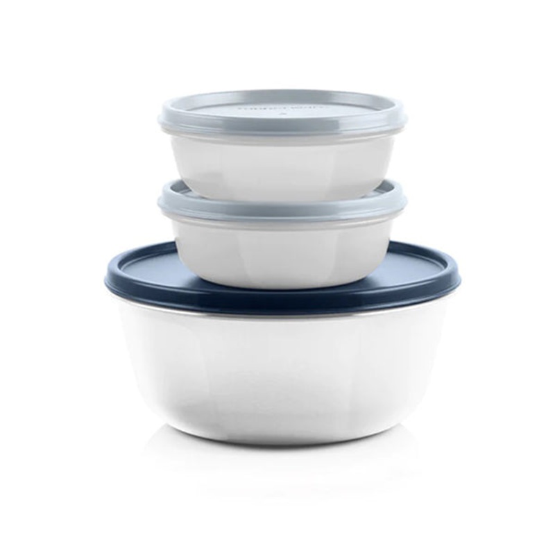 Tupperware, S.S. Bowls Set of 3 – 268897
