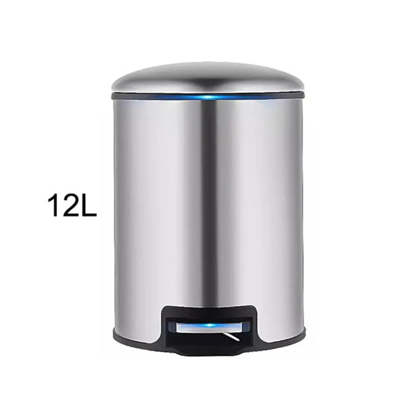 Anti-Fingerprint Brushed Stainless Steel Garbage – 12011